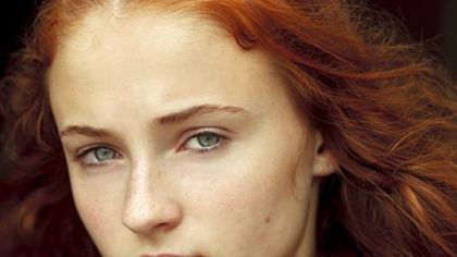 Sophie Turner, 13, plays a character who is 11.
