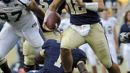 Pitt quarterback Tino Sunseri