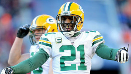 Packers cornerback Charles Woodson.