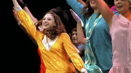 Kirsten Hoover of North Hills High School was named best actress as Nanette in "No, No, Nanette" at the Kelly Awards.
