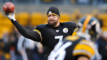 Steelers quarterback Ben Roethlisberger.