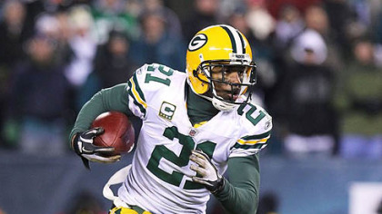 Packers cornerback Charles Woodson has two interceptions this season.