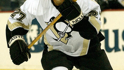 Penguins forward Alexei Kovalev last played for the Penguins in 2003.