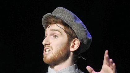 Luke Halferty from Central Catholic was named Best Actor for playing Tevye in "Fiddler on the Roof" at the Kelly Awards on Saturday.