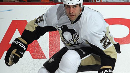 Penguins forward Eric Godard has not played since Feb. 11.