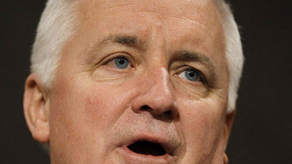 Gov. Tom Corbett: appointed 30-member Marcellus Shale Advisory Commission.