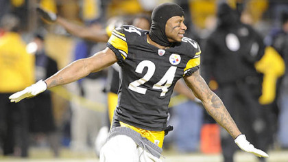Steelers cornerback Ike Taylor.
