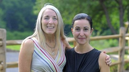 Patty Casey and Lucila Andrich.