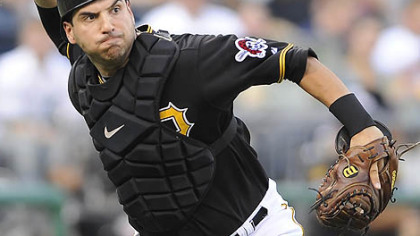 Pirates catcher Jason Jaramillo.