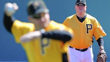 Pirates manager Clint Hurdle said on his first day of spring training in Bradenton, Fla.
