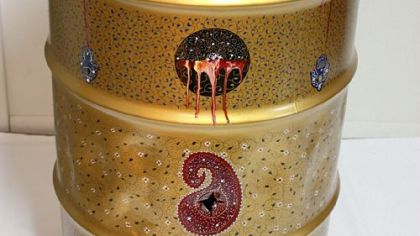 Shiva Ahmadi's "Oil Barrel #7"