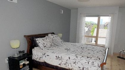 The master bedroom.