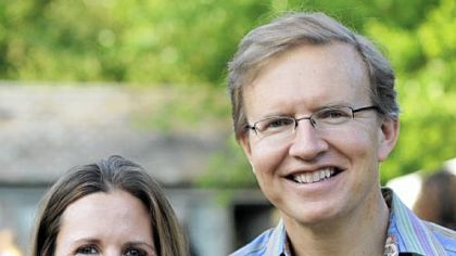 Victoria and Dr. Thierry Verstraeten.