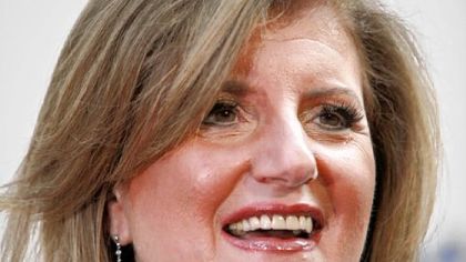 Arianna Huffington, founder of The Huffington Post, acquired earlier this year by AOL for $315 million.