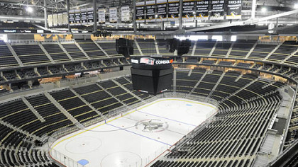 The addition of 300 seats will not change the appearance of the interior of Consol Energy Center.