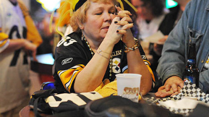 June Hough Repic prays for something good to happen.