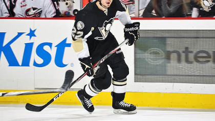 Penguins forward Tim Wallace is expected to replace forward Nick Johnson in the lineup today.