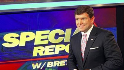 Fox News anchor Bret Bair.