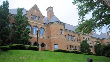 The library was Andrew Carnegie's gift to Homestead.