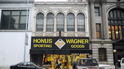The Honus Wagner Sporting Goods store on Forbes Avenue is closing after 93 years in business Downtown.