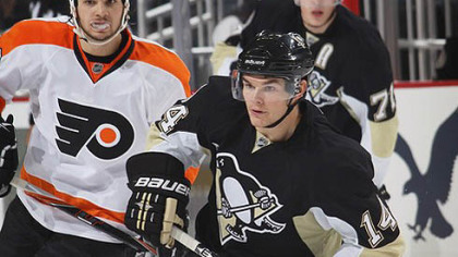 Penguins forward Chris Kunitzon facing the Flyers tonight: "It's a huge game for us. We need to carry the momentum and try to have our best game of the year."