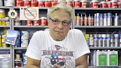 David Kushon, the owner of the Aspinwall Marina.