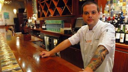 Dustin Gardner, executive sous-chef at Casbah in Shadyside.