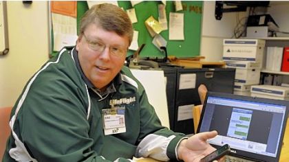 Eric Schmidt, outreach development coordinator at Allegheny General Hospital: "It is amazing to me that the people who have registered really represent a nice cross section geographically."