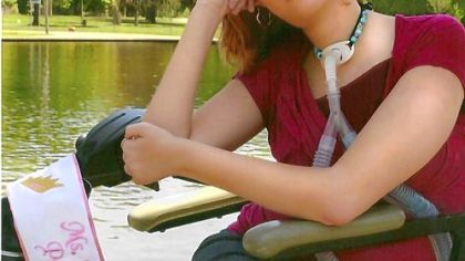 Josie Badger of Wampum, Lawrence County, recently was named Ms. Wheelchair America.