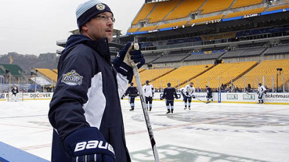 Penguins coach Dan Bylsma on today's AFC championship game at Heinz Field: "The Steelers are going to win the game if they win the special teams area."