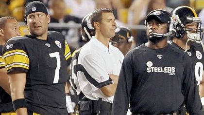 Mike Tomlin is characterized by a stern intensity and passion.