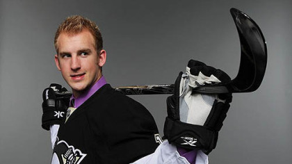 The Penguins drafted defenseman Joe Morrow in the first round of last month's draft.