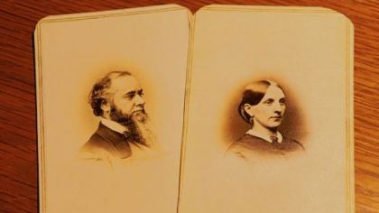 Stanton, who became Abraham Lincoln's secretary of war,  and Ellen Hutchison, from a prominent Pittsburgh family, married in 1856.
This is one in an occassional series on the Civil War.