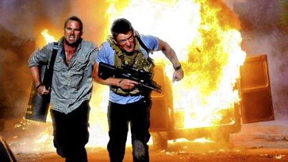 Sullivan Stapleton and Philip Winchester in "Strike Back."