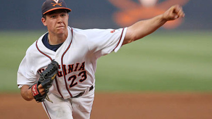 Virginia pitcher Danny Hultzen.