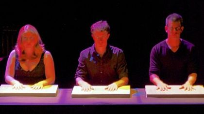 Lindsey Goodman, David Skidmore and Kevin Noe.