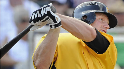 Pirates first baseman Lyle Overbay.