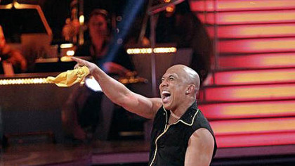 Hines Ward and Kym Johnson gave an encore performance on Tuesday of their samba on "Dancing with the Stars."