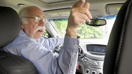 Paul Parker points out the changes to the land near his home in Hopwell during one of his frequent drives.