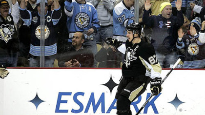 Penguins forward Sidney Crosby has missed the last four games due to a concussion.