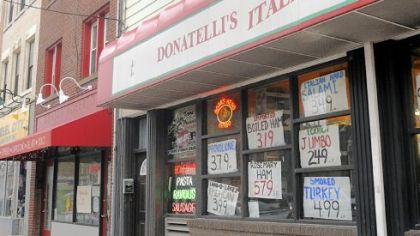 Donatelli's Italian Food on Liberty Ave. in Bloomfield.
