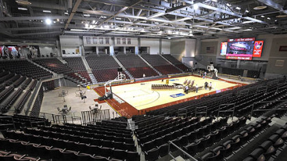 Kovalchick Convention and Athletic Complex interior at Indiana University of Pennsylvania.