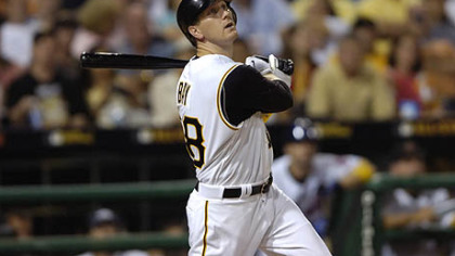 Outfielder Jason Bay was selected to two all-star games in parts of six seasons with the Pirates.
