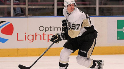 Penguins captain Sidney Crosby.