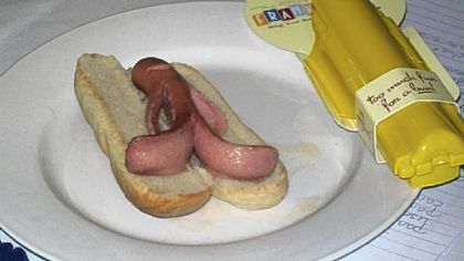 At TeleBrands Inventors Day in Washington, D.C., in February, John Twerdok presented his unique hot dog shaper. Judges laughed out loud.
