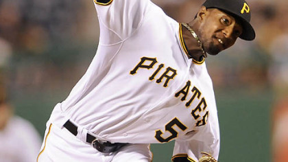 Pirates pitcher James McDonald.