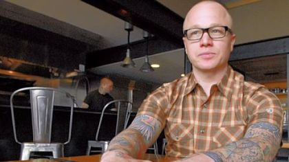 Kevin Sousa of Salt of the Earth restaurant in Garfield -- "I just know it's something I've always liked."