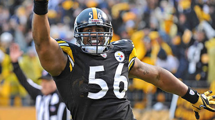 The Steelers could place a franchise tag on linebacker LaMarr Woodley.