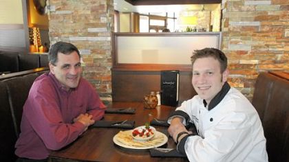 Operating partner Nick Koustis, left, and executive chef Jonathan Mulgrave of Juniper Grill