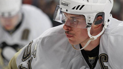 Penguins captain Sidney Crosby has not played since Jan. 5.